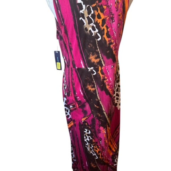 ❤️NWT SPRING/SUMMER ANIMAL PRINT MULTI DRESSSMALL - Picture 4 of 8